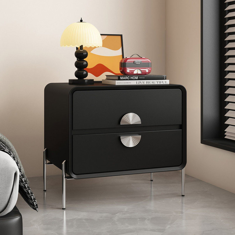 Table de nuit, H 19,69 po x l 19,69 po x P 15,75 po