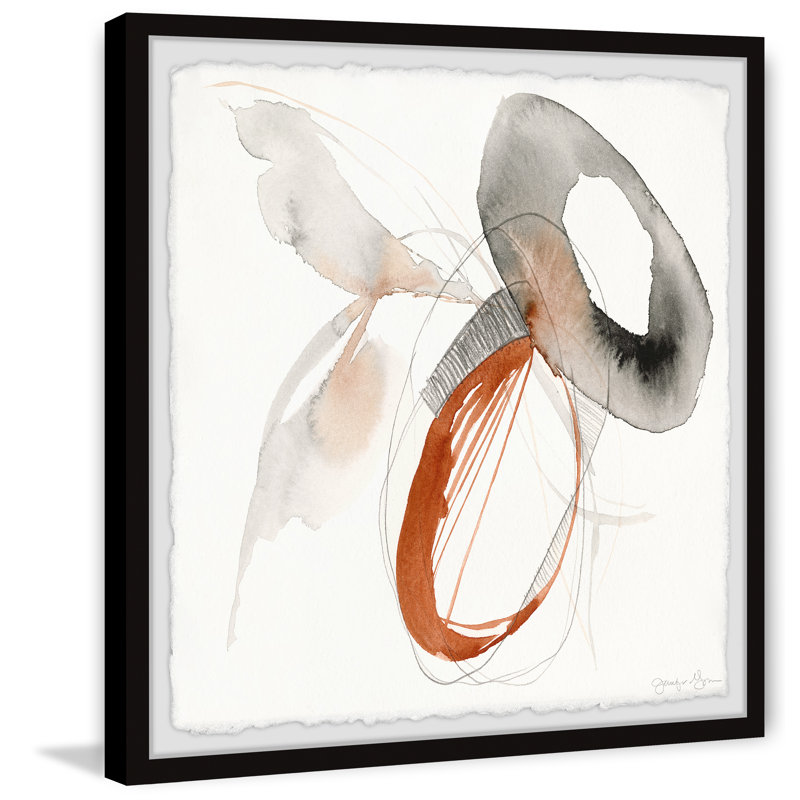 Sienna Rounds I by Marmont Hill - Single Picture Frame Painting, 41cm H x 41cm W