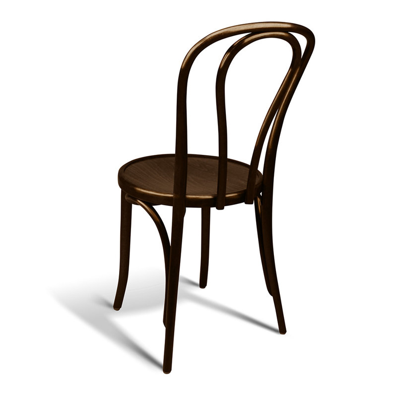 GB-118 VS LQ Side Chair, Walnut Lacquer