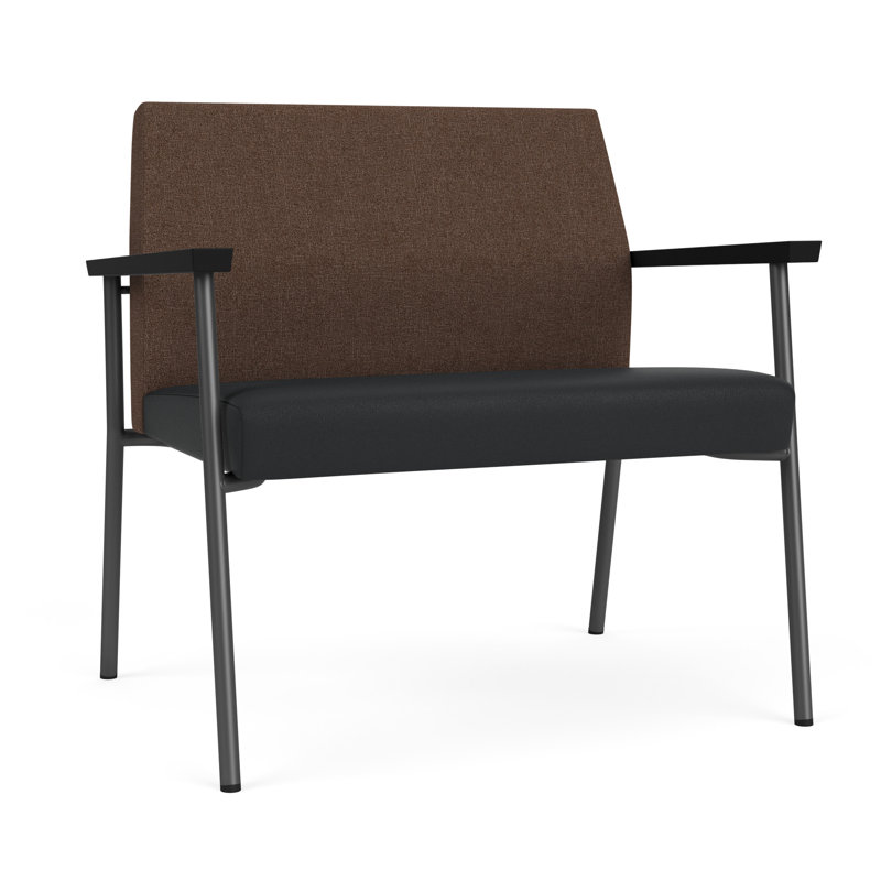 Lesro Chaise de bureau Mystic, Gris anthracite, Archetype Cafe Modena Graphite