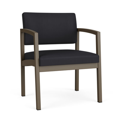 Chaise d'invité en acier Lenox
