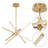 Athiran Aluminum Dimmable LED Modern Linear Chandelier-13813459
