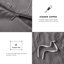 5-Piece Woven Striped Comforter Set, Soft And Stylish For Modern Minimalist Bedrooms-125220525-125220526