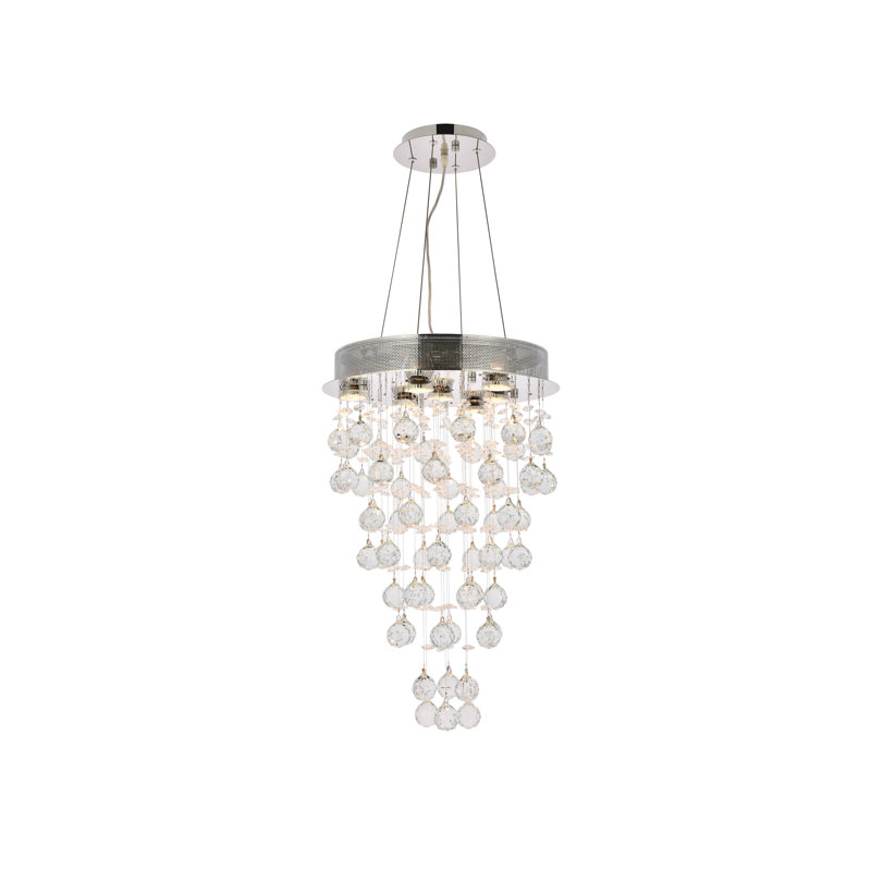 Lustre à niveaux unique et remarquable à 7 lumières Deidamia, Coupe royale