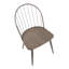 Chaise d'appoint à dossier Novalee Windsor-684785700