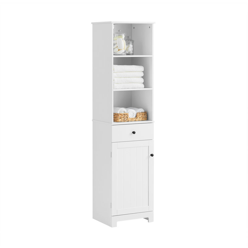 Johnone Linen Cabinet, White