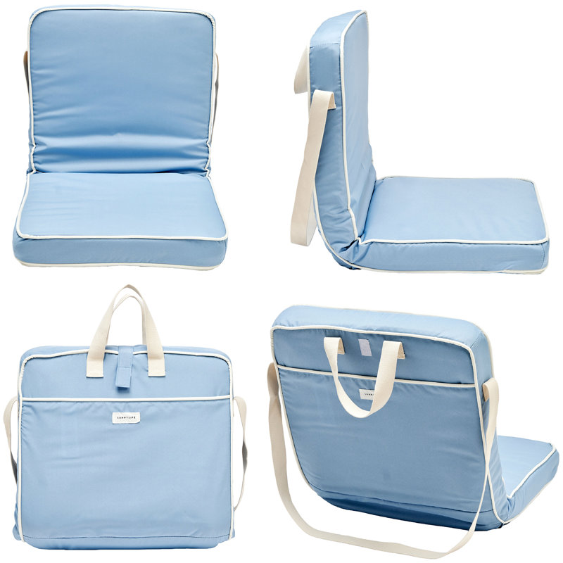 Chaise pliante Take n'importe où: Bleu La Mer Med, Bleu