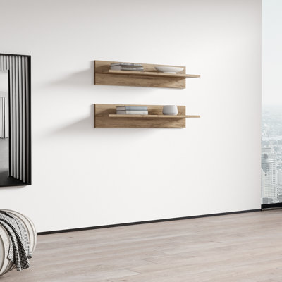 Balroop 2 Piece Floating Shelf