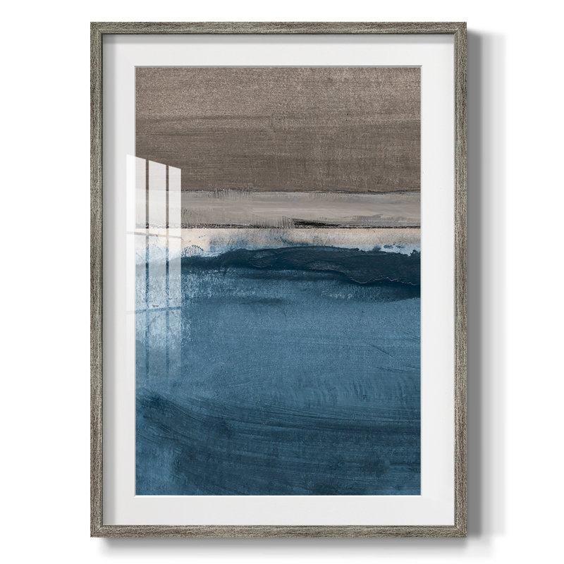 Ciel de minuit I - impression encadrée, Vieilli, H 19,5 po x l 16,5 po