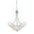 Satin Nickel with White Faux Alabaster is out of stock