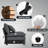 Haninerm Chenille Round Arm Loveseat-1428280038-1438211861