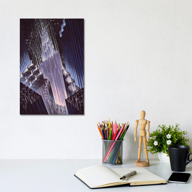 Evening Extravaganza by Robert Hoppe - Wrapped Canvas Print, 30.48cm H x 20.32cm W 1.9cm D
