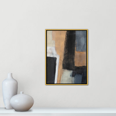 Calderon Karl Metallic Slate I, reproduction d'art sur toile