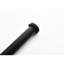 Porte-serviettes en acier inoxydable. Support mural noir mat, style moderne, salle de bain 9 pièces, facile à installer - acier. Luxe, approche d'installation-71029362