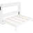 Modern Queen-Size Bed, White, Pattern, Led Under, Outlet , Print, Under, Built-In