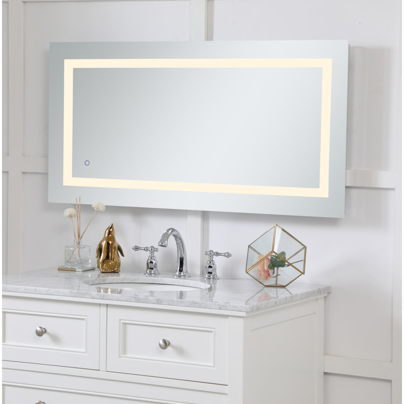 Scoles Flat Wall Mirror, 40" x 20"