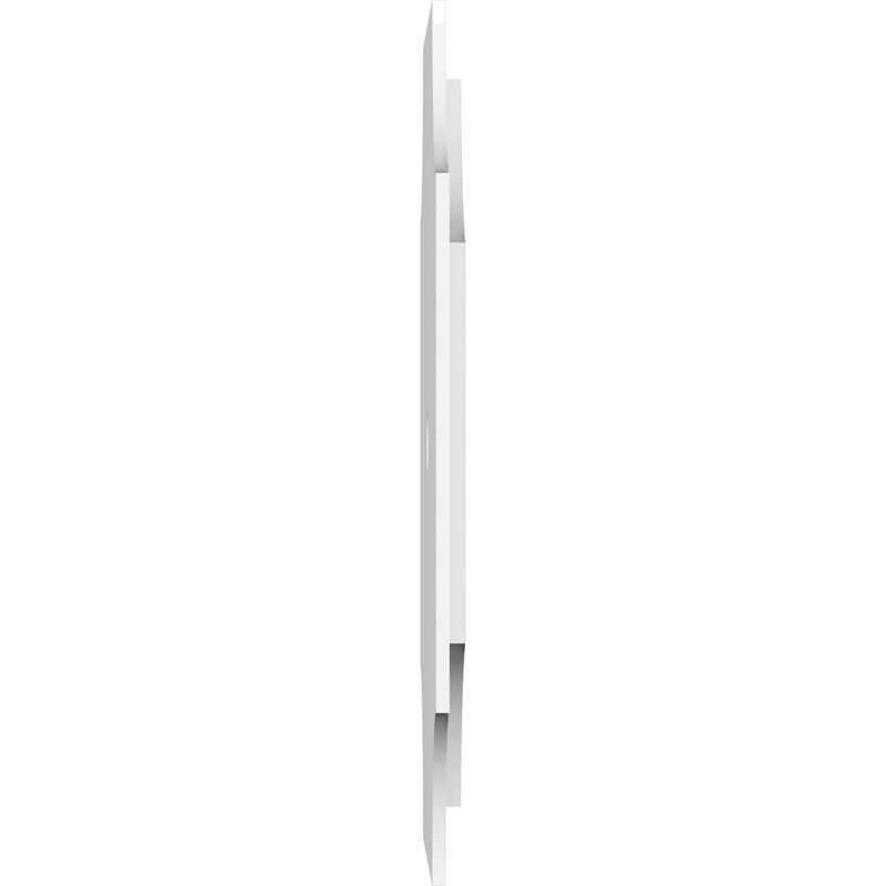 Médaillon de plafond contemporain en PVC de qualité architecturale 26 po x P 2 po x P 7 3/4 po x P 1 po