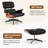 Swivel Accent Chair With Ottoman Lounge Chair-2022801033-2040031681