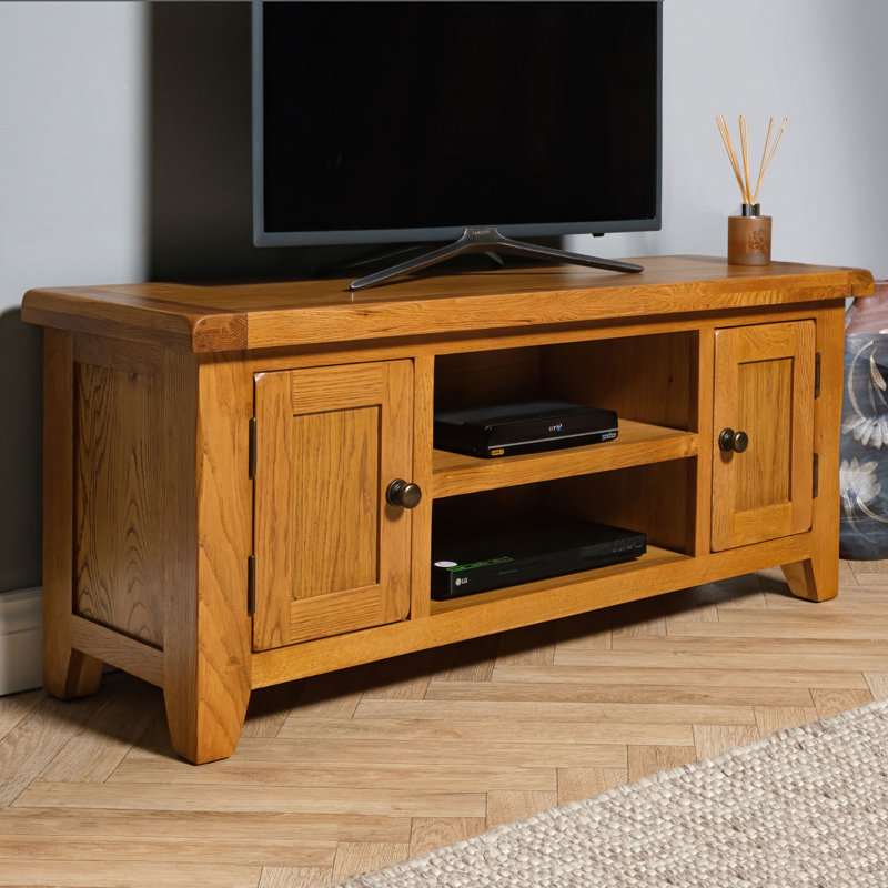 Coale Unfinished TV Stand for TVs up to 48", Brown