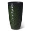 23.75"H Set Of 2 Oversized Eco-Friendly PP And Stone Honeycomb Textured Green Tall Plastic Planter-1826970741