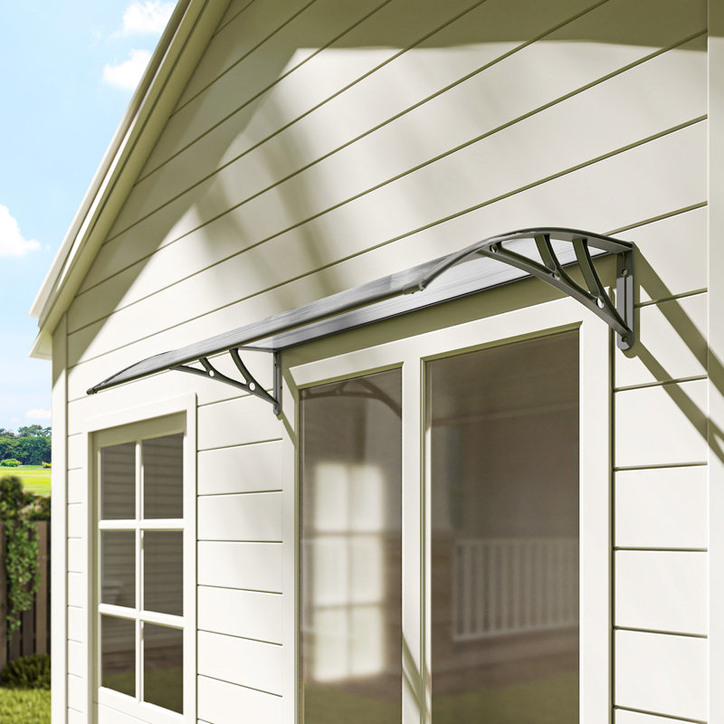 Window Awning Door Canopy, Sun Shelter, Clear
