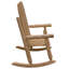 Chaise berçante Adirondack pour deux personnes - non finie / non assemblée