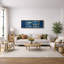 Impression sur toile encadrée, "Blue Fish"-126545498-126545500