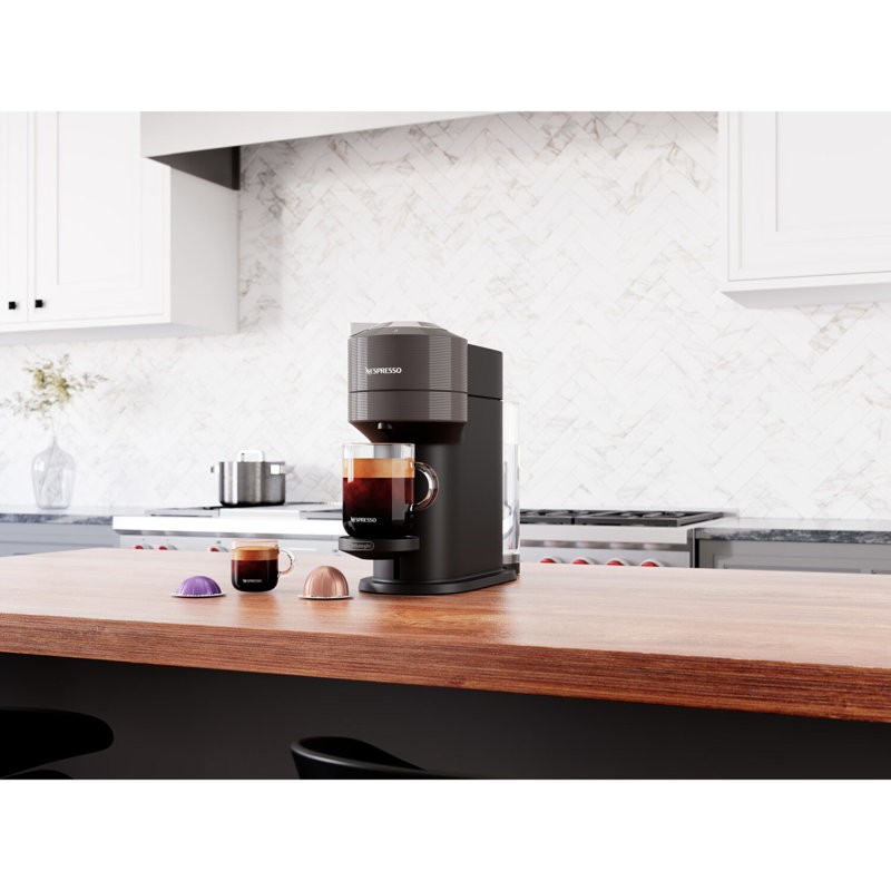 Nespresso Vertuo NEXT Coffee and Espresso Machine by De'Longhi, Gray