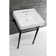 Edwardian Ceramic Rectangular 20" Console Bathroom Sink