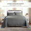 Ensemble de couvre-lit / couvre-lit matelassé 100% coton à motif géométrique toutes saisons Scotch-907490931-907490930
