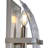 Hurd 2 - Light Wall Sconce - Pewter - Hammered Water Glass-1287927129