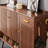 Nut-Brown Solid wood Shoe Storage