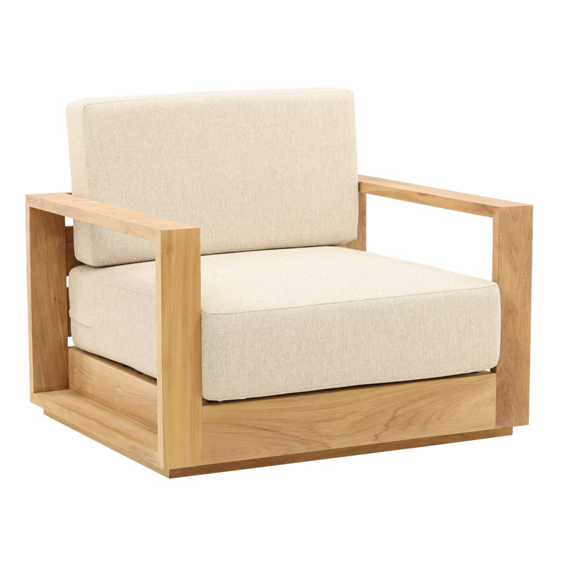 Chaise d'appoint Darlene, Oléfine de sable