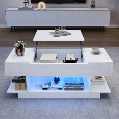 Lift Top Coffee Table with Storage