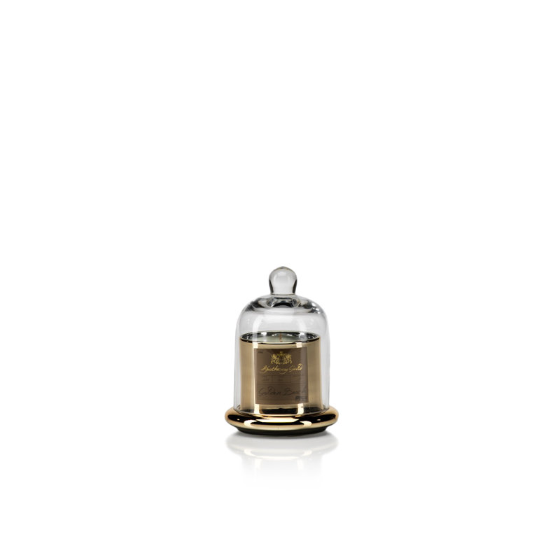 Bougie pour pot doré de golden beach, H 5,75 po x l 4 po x P 4 po