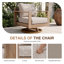 Fauteuil pivotant Dorota