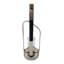Porte-bougie décoratif décoratif en métal sculpté pour table - Porte-bougie moderne pour entrée ou console-1358182985-1358182984