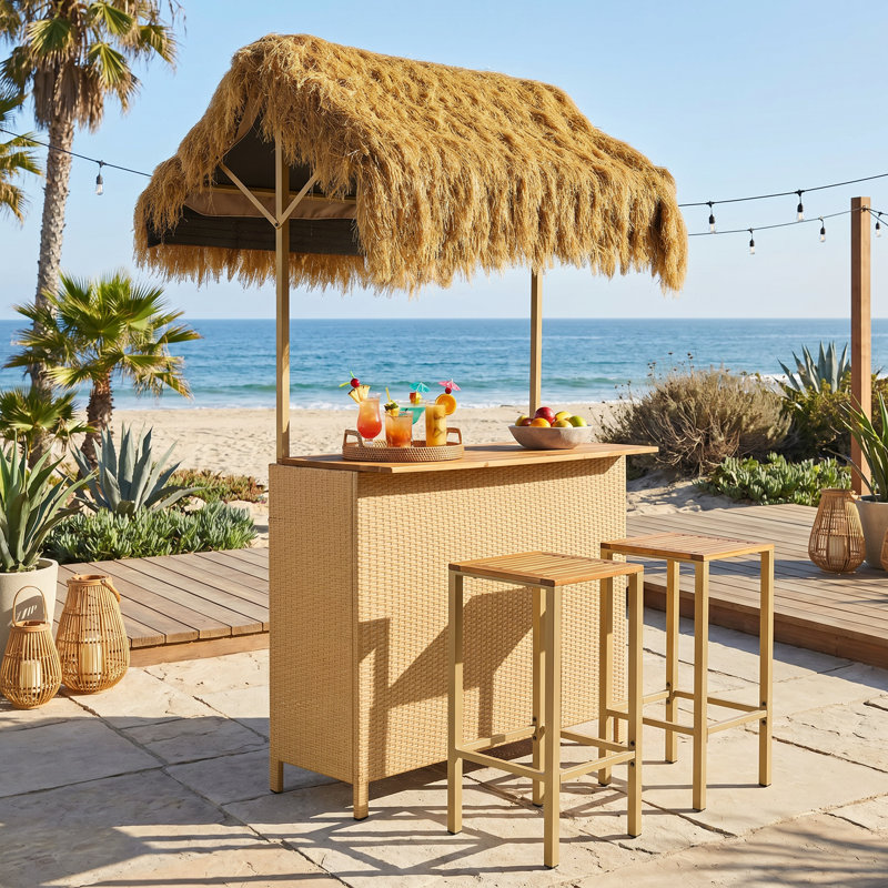 Ensemble de patio Hawaiian Tiki