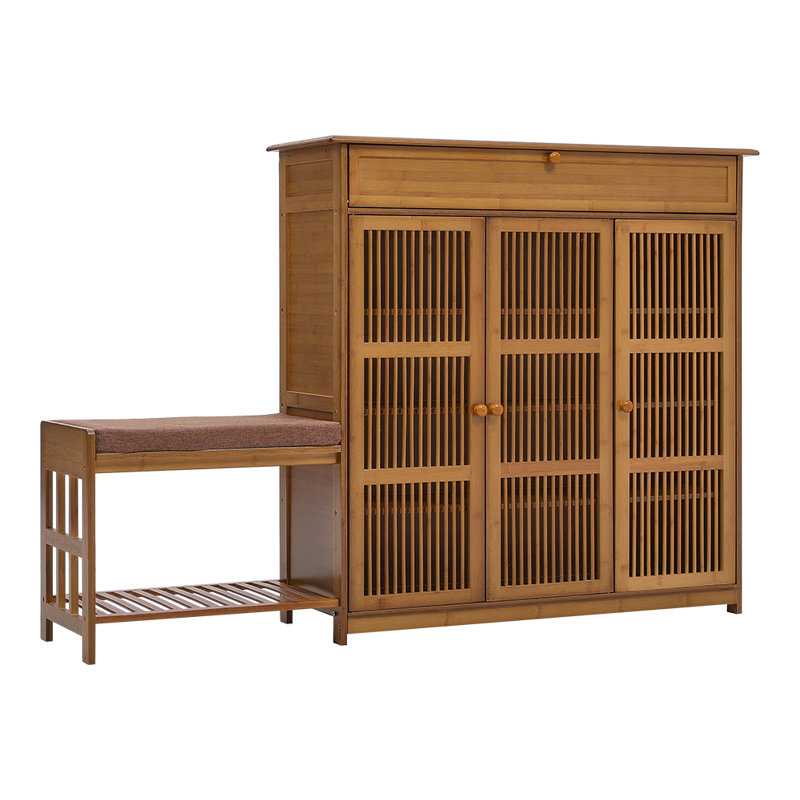 22 Pair Shoe Storage Bench