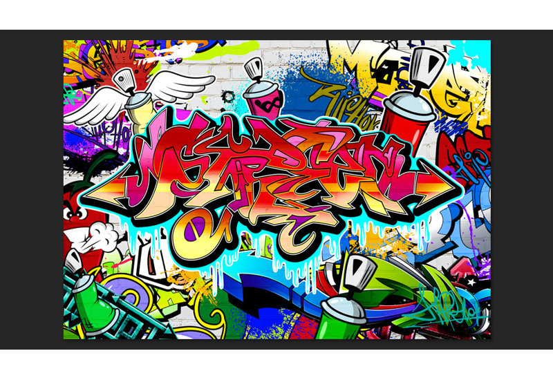 Street Art Mural, 400 cm x 280 cm