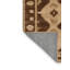 Tapis brun lavable à la machine-875385804