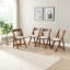 Chaises pliantes rembourrées en bois Dulcina-690089375