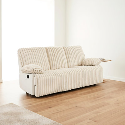 Upholstered 38.49 " Fabric Reclining Sofa & Chaise