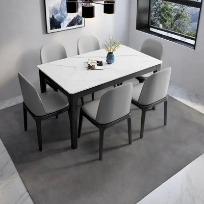 Simple dining table for small-sized apartments