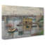 Bridge At Argenteuil by Claude Monet - Wrapped Canvas Painting-61848252