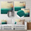 «Minimalistic Essence Beach II - Minimalisme», art mural en métal-1537345606