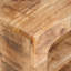 45cm W Solid Wood Bedside Table-1497322156