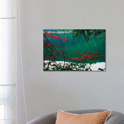 USA, Oregon, Three Sisters Wilderness. Linton Lake landscape. 1 Piece Wrapped Canvas Wall Art