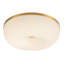Jada 12-in Gold dimmable LED Flush Mount-1441087404
