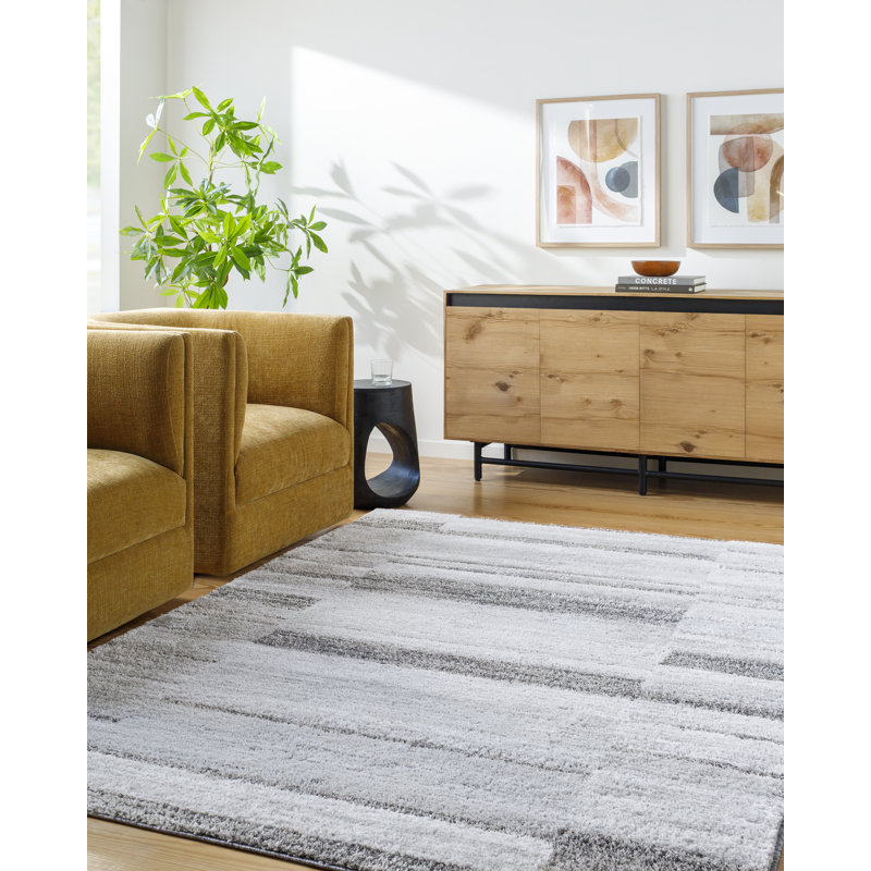 Koreena Striped Indoor Rug, Rectangle 5'3" x 7'